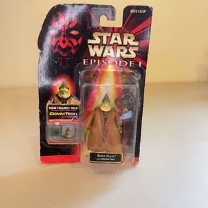 Vintage 1998 Hasbro Star Wars Episode 1 - Boss Nass Action Figure - NEW